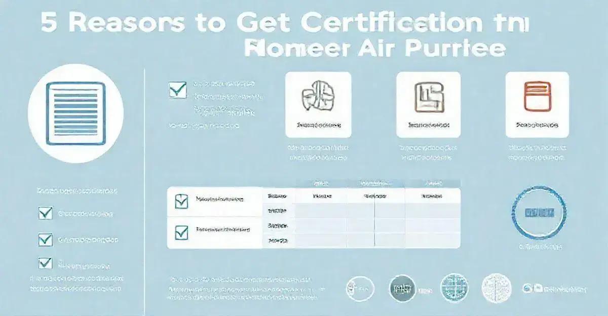 5 Razões para Obter Certificação de Purificadores de Ar Domésticos