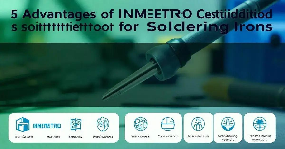 5 Vantagens da Certificação INMETRO para Ferros de Solda