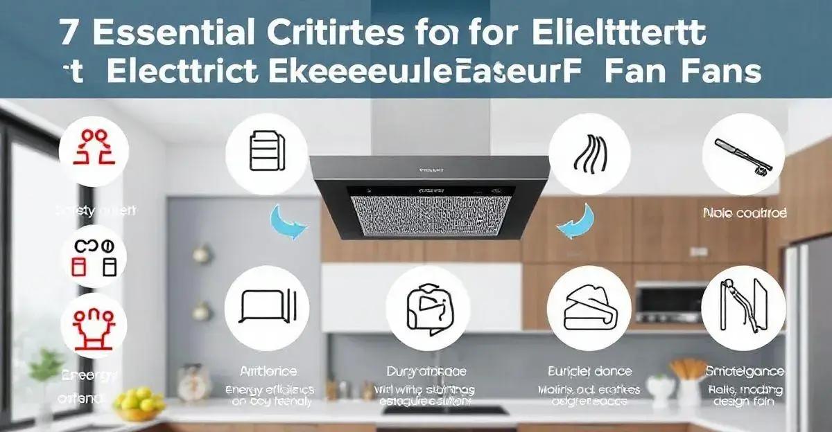 7 Critérios Essenciais para Certificação de Exaustores de Cozinha Elétricos