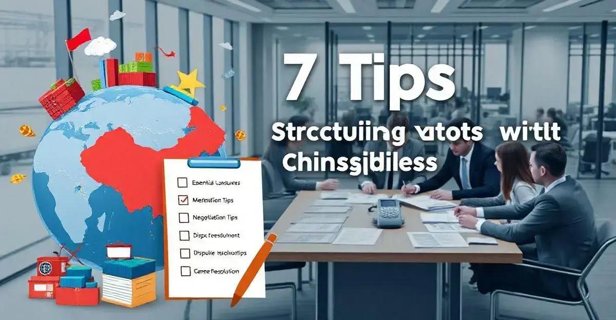 7 Dicas de Como Estruturar Contratos com Fornecedores na China