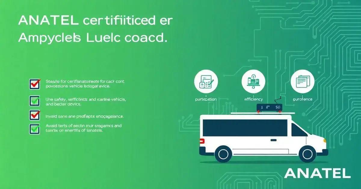 Benefícios da Certificação para Veículos