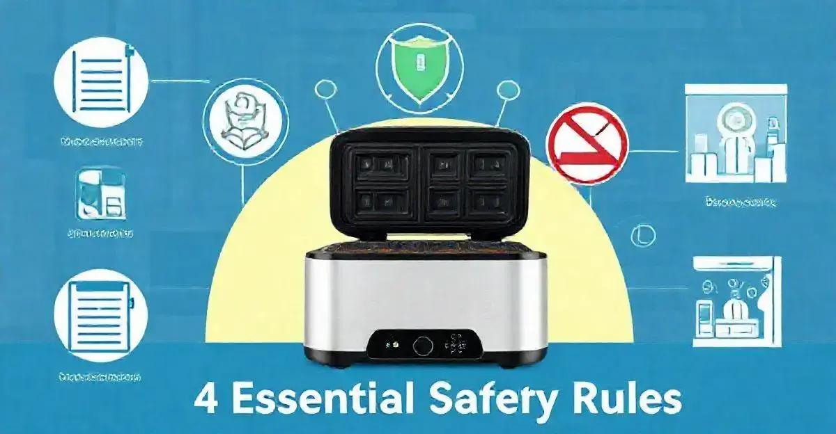 Certificação de Sanduicheiras Elétricas: 4 Regras de Segurança Essenciais