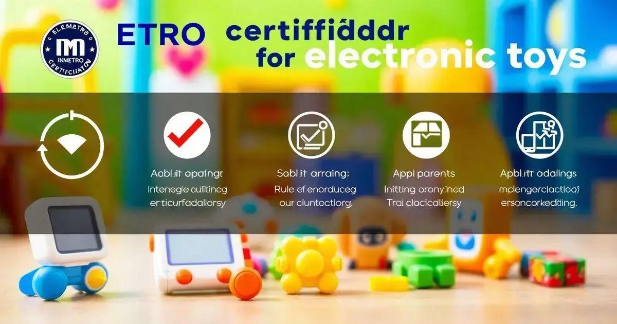 Certificação INMETRO: 5 Regras para Brinquedos Eletrônicos