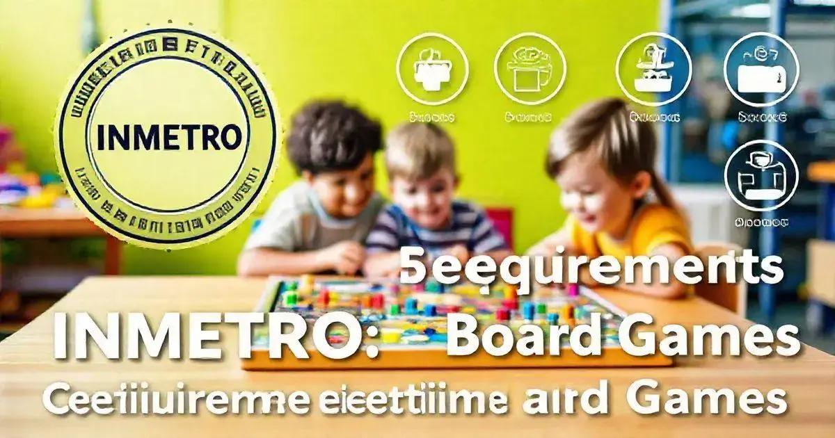 Certificação INMETRO: 5 Requisitos para Jogos de Tabuleiro Educativos