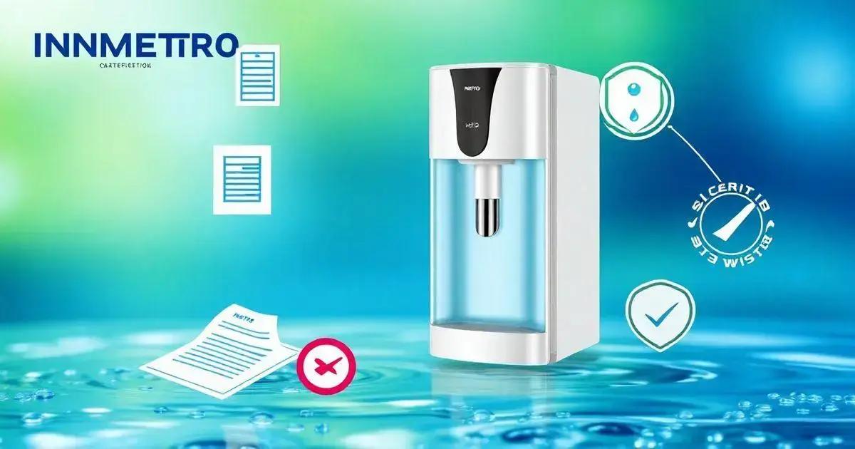 Certificação INMETRO: Como Certificar Purificadores de Água