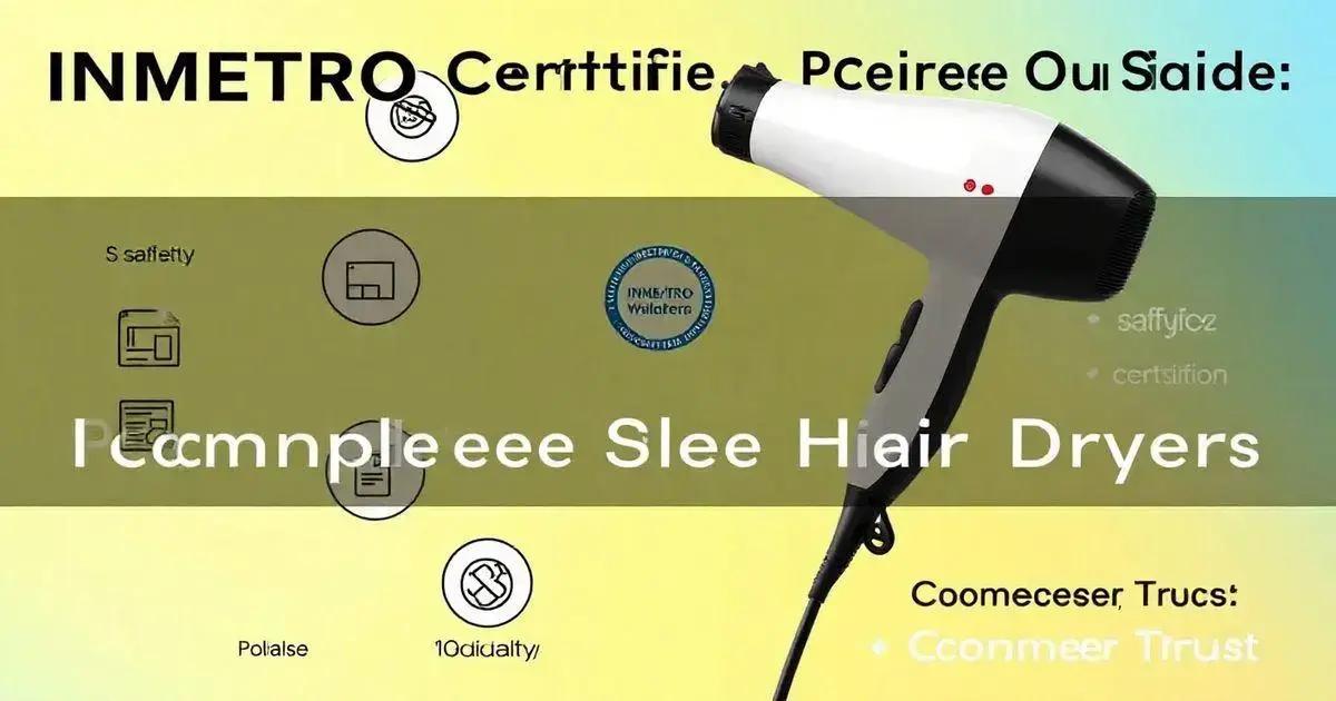 Certificação INMETRO: Guia Completo para Secadores de Cabelo
