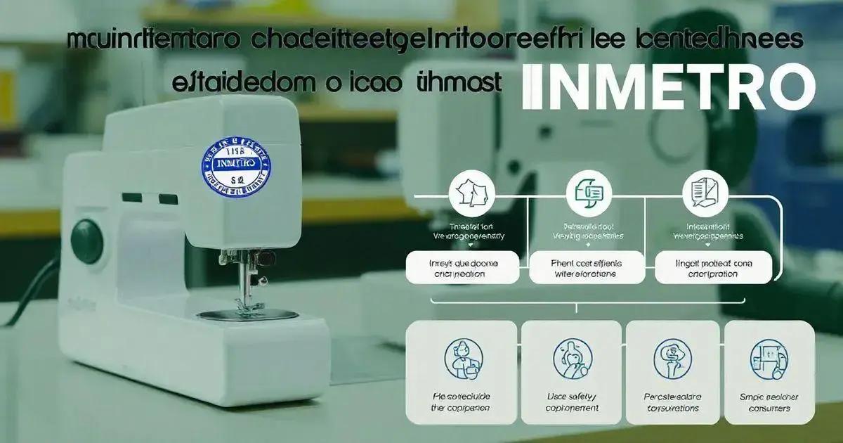 Certificação INMETRO: Normas para Máquinas de Costura Elétricas