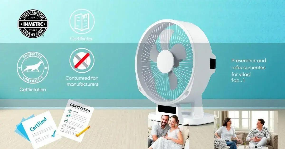 Certificação INMETRO: Normas para Ventiladores Portáteis