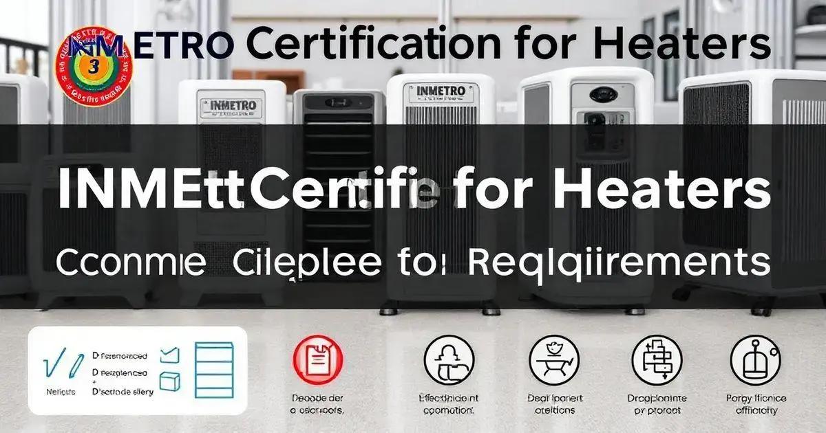 Certificação INMETRO para aquecedores: Guia Completo de Requisitos