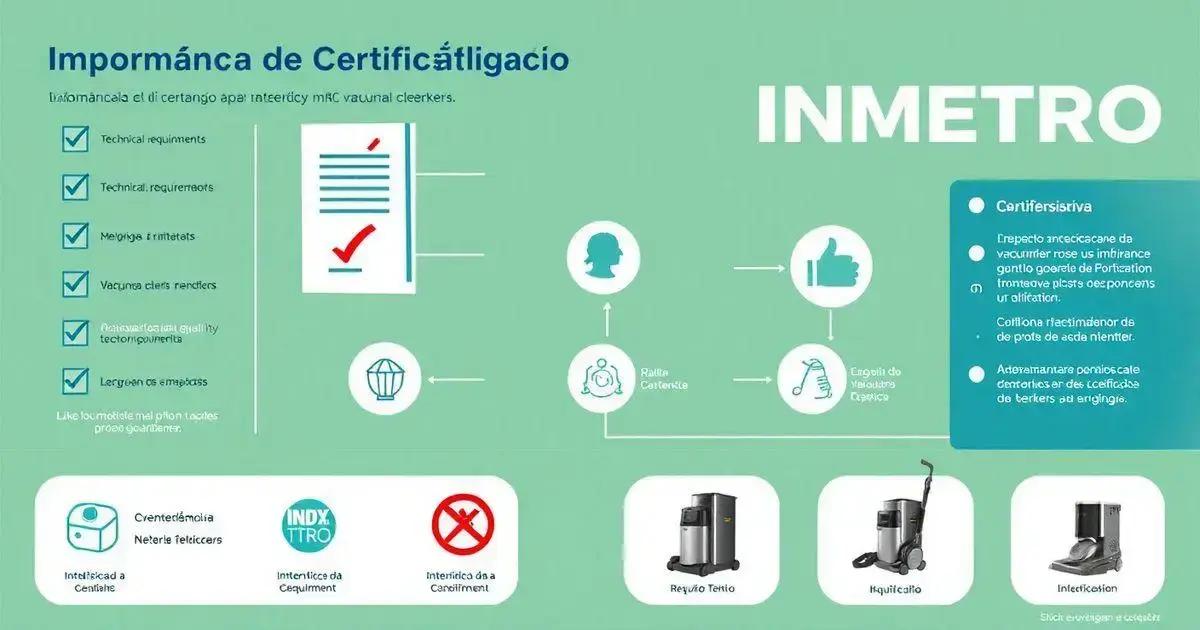 Certificação INMETRO para Aspiradores de Pó: Guia Completo