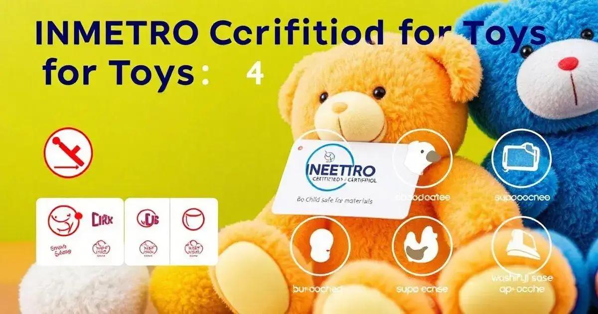 Certificação INMETRO para Brinquedos: 4 Regras de Segurança