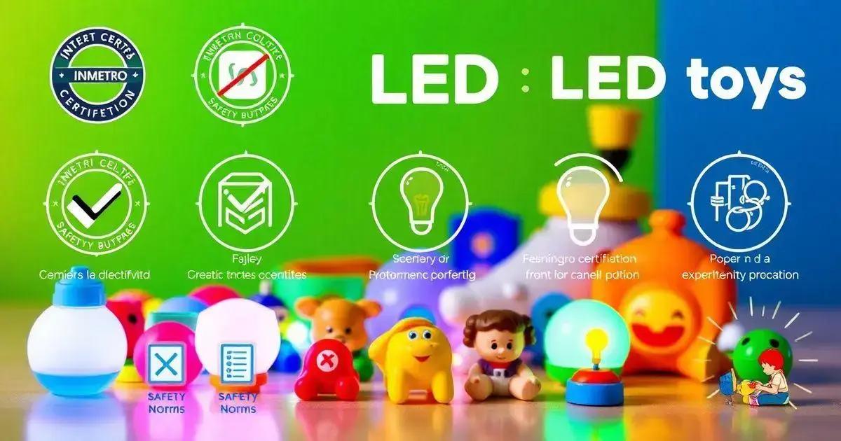 Certificação INMETRO para Brinquedos: 5 Normas de Segurança LED