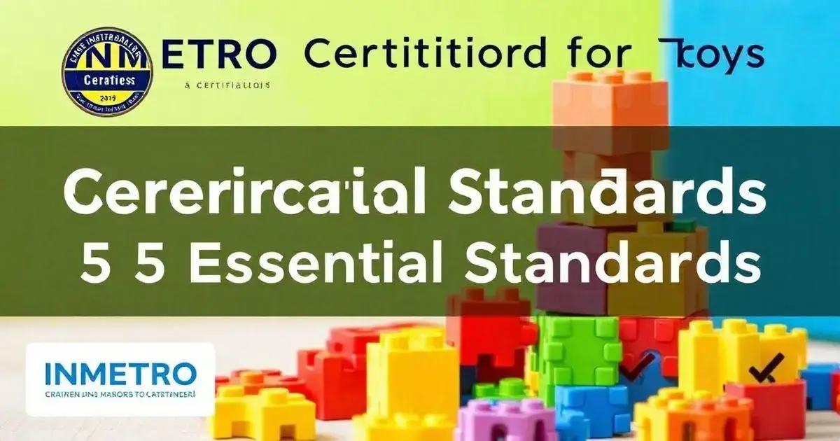 Certificação INMETRO para Brinquedos: 5 Normas Essenciais