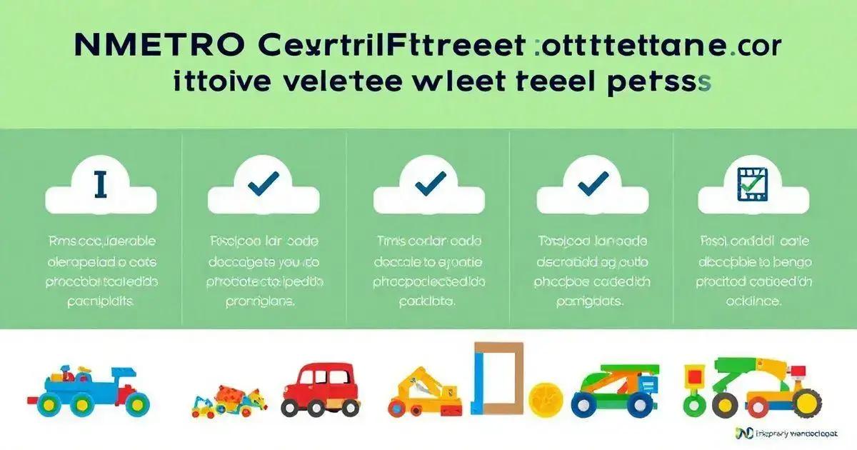 Certificação INMETRO para Brinquedos: 5 Passos Essenciais