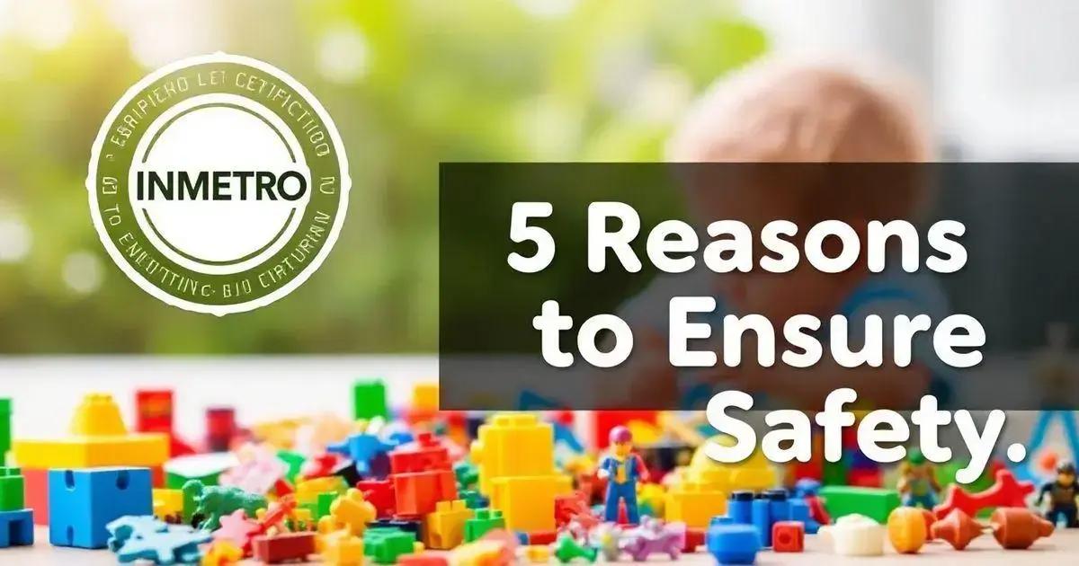 Certificação INMETRO para Brinquedos: 5 Razões para Garantir a Segurança