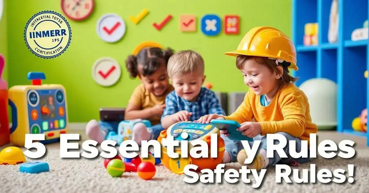 Certificação INMETRO para Brinquedos: 5 Regras de Segurança Essenciais