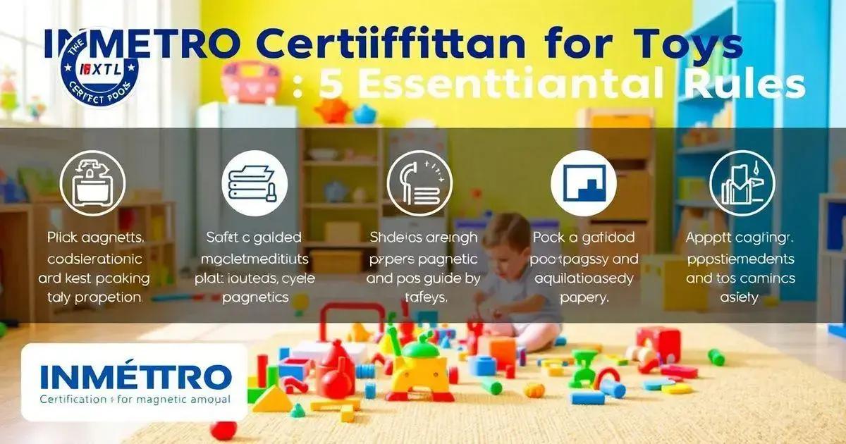 Certificação INMETRO para Brinquedos: 5 Regras Essenciais