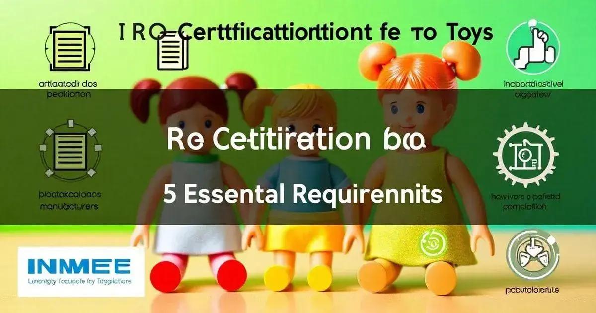Certificação INMETRO para Brinquedos: 5 Requisitos Essenciais