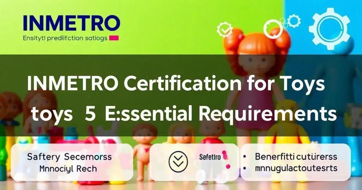Certificação INMETRO para Brinquedos: 5 Requisitos Essenciais