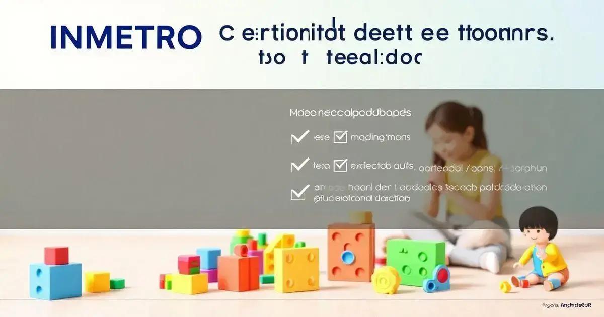 Certificação INMETRO para Brinquedos: Guia Completo de Requisitos