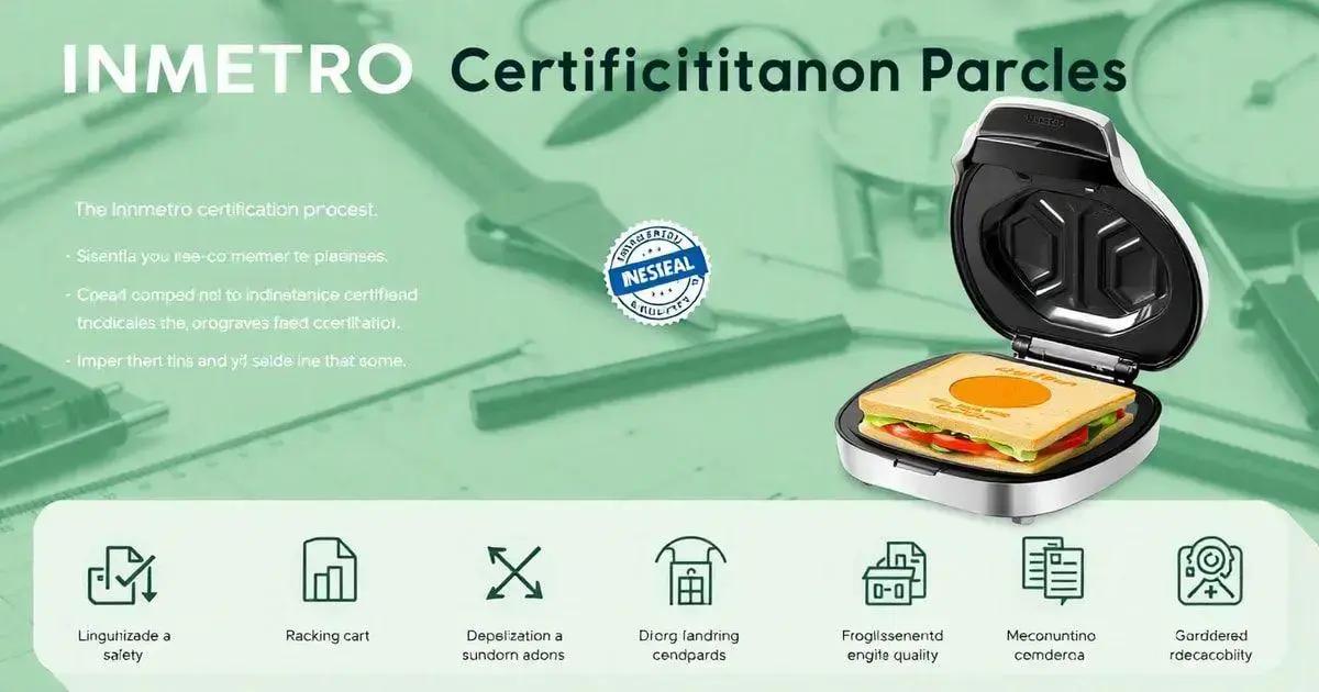 Certificação INMETRO para Sanduicheiras: Requisitos Essenciais