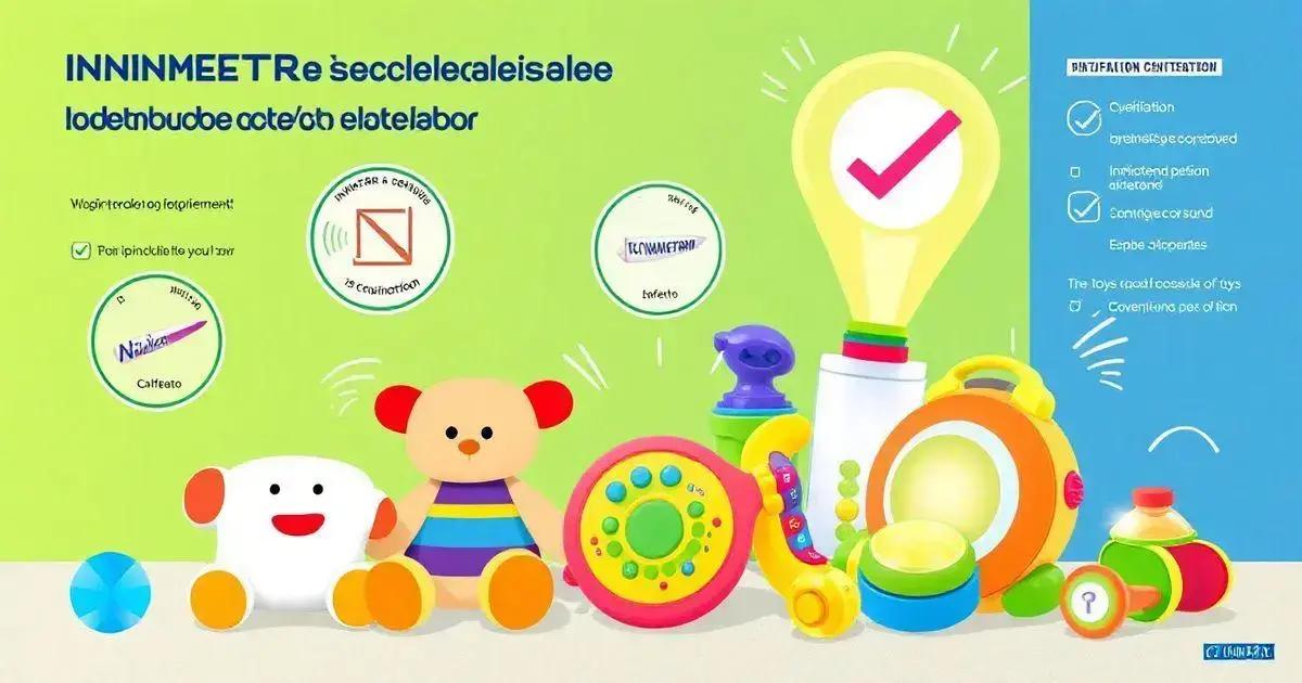 Certificação INMETRO: Regras para Brinquedos com Sons e Luzes