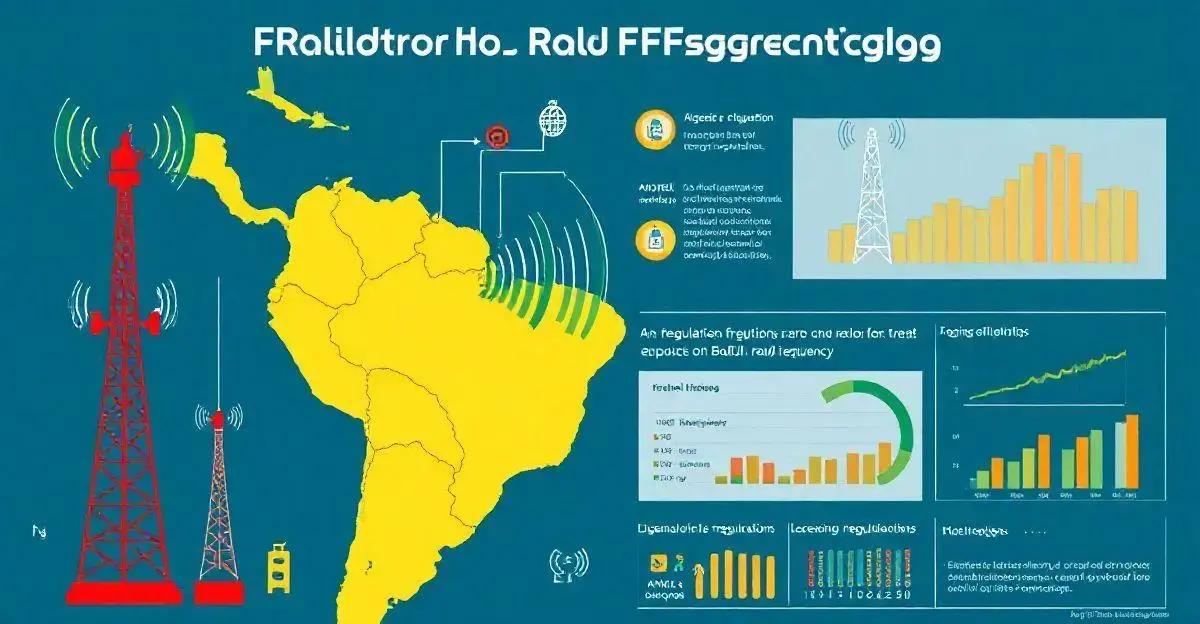 Como as frequências de rádio são distribuídas no Brasil