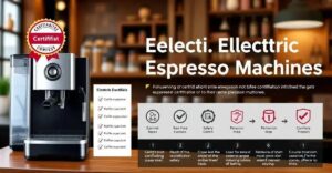 Como Certificar Máquinas de Café Expresso Elétricas: Guia Completo