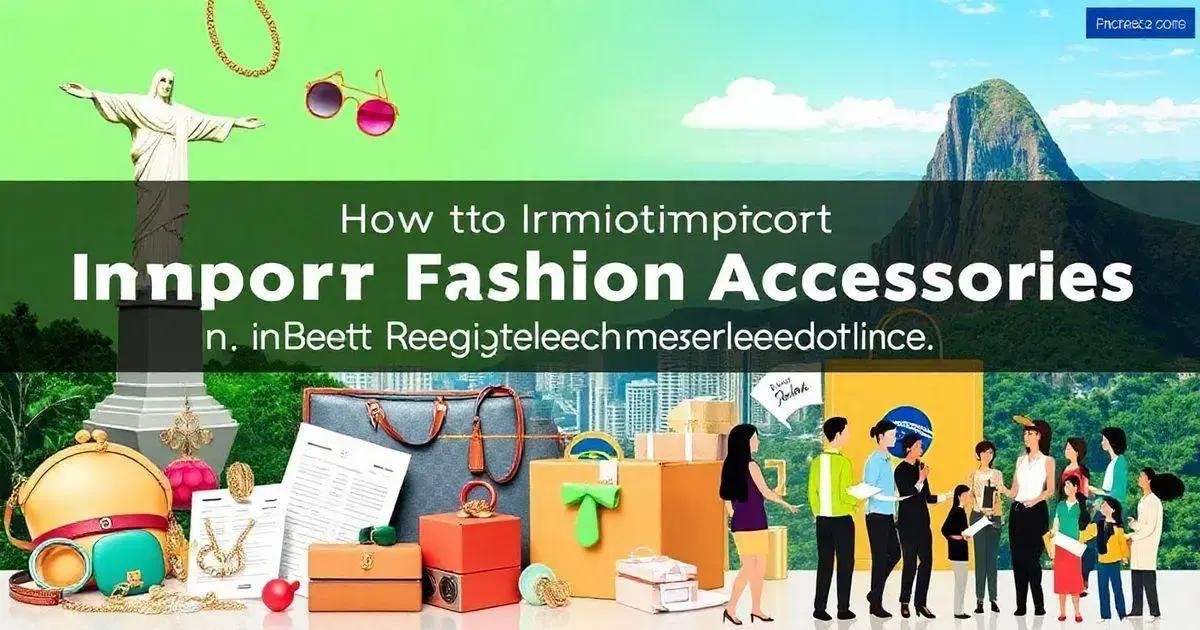 Como Importar Acessórios de Moda e Atender Exigências no Brasil
