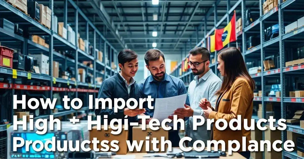 Como Importar Produtos de Alta Tecnologia com Conformidade
