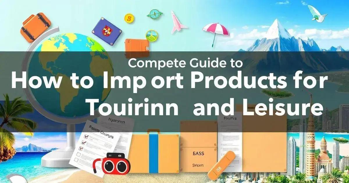 Como Importar Produtos para Turismo e Lazer: Guia Completo