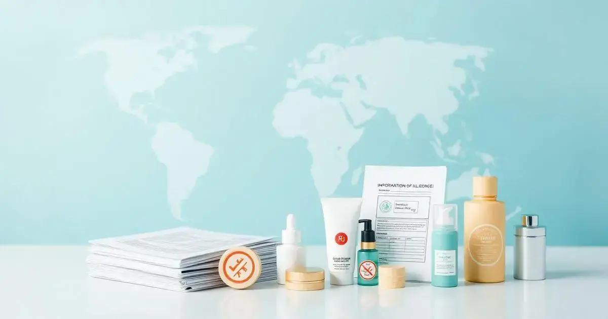 Cuidados com a Regulamentação Sanitária