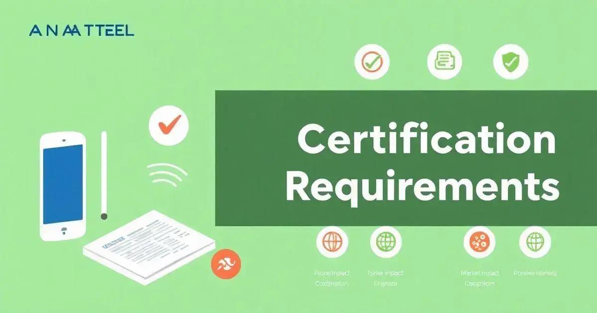 Descubra os Requisitos de Certificação ANATEL para Dispositivos Sem Fio