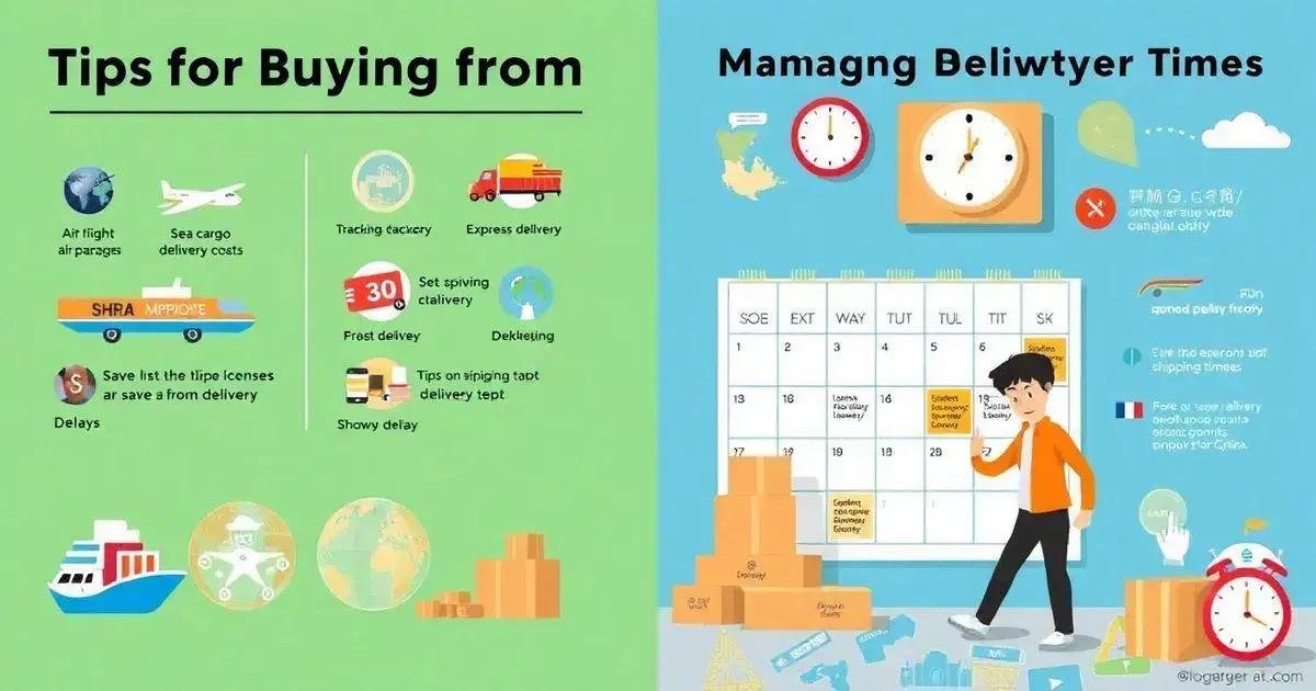 Dicas de Como Comprar na China: Gerencie Prazos de Entrega