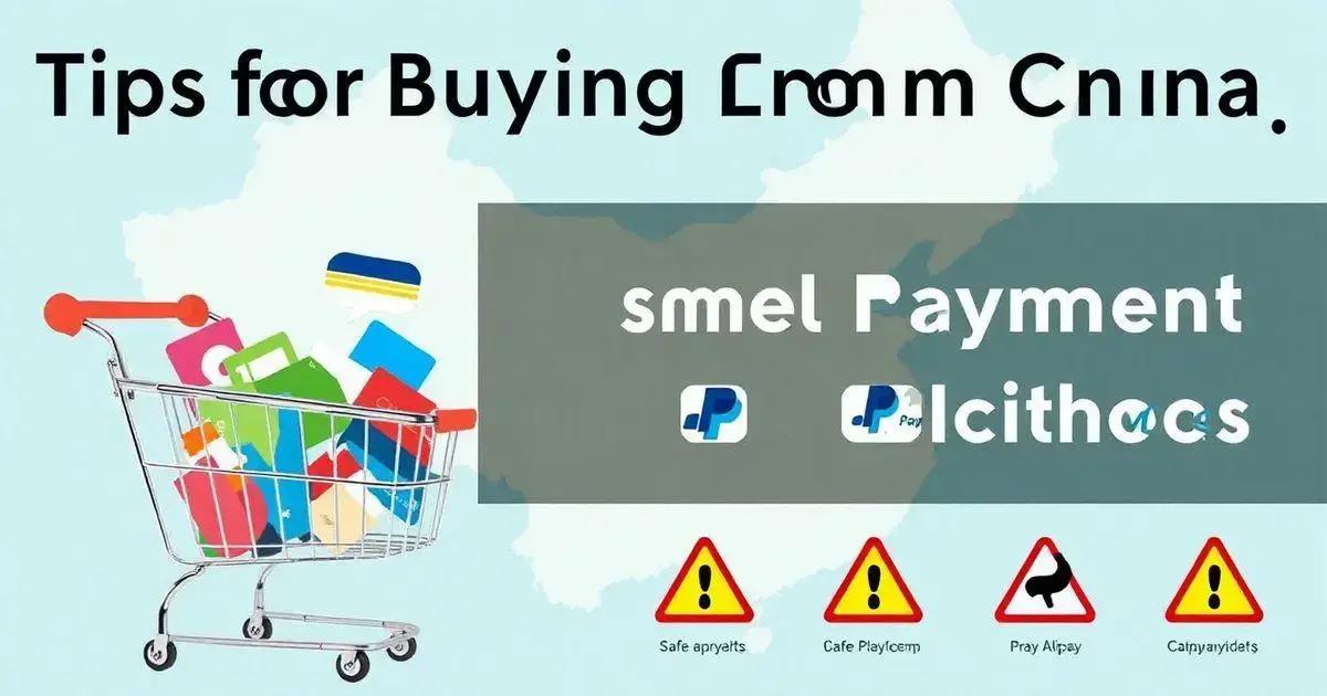 Dicas de Como Comprar na China: Métodos de Pagamento Seguros