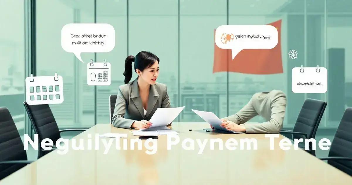 Dicas de como comprar na China: Negocie prazos de pagamento