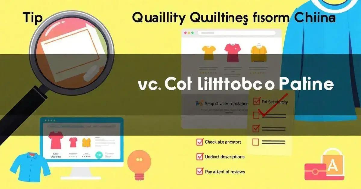 Dicas de Como Comprar na China: Qualidade em Vestuário