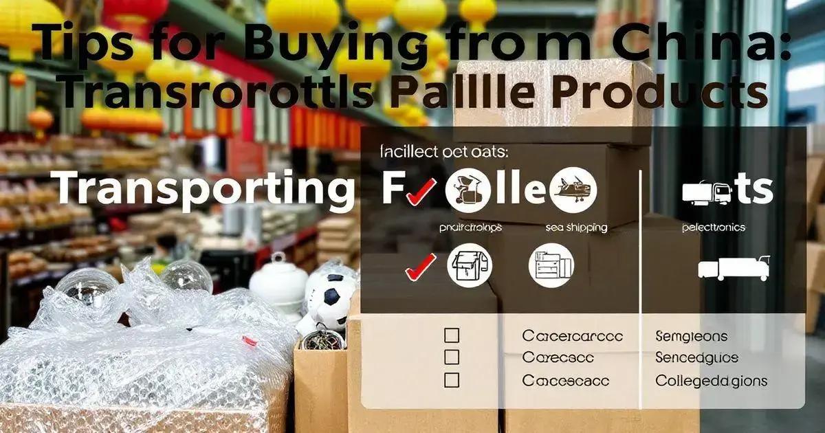 Dicas de Como Comprar na China: Transporte de Produtos Frágeis