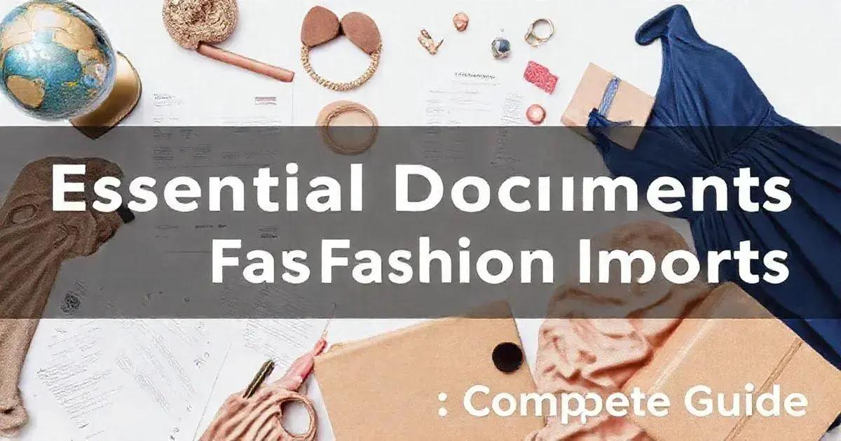 Documentação Essencial para Importar Produtos de Moda: Guia Completo