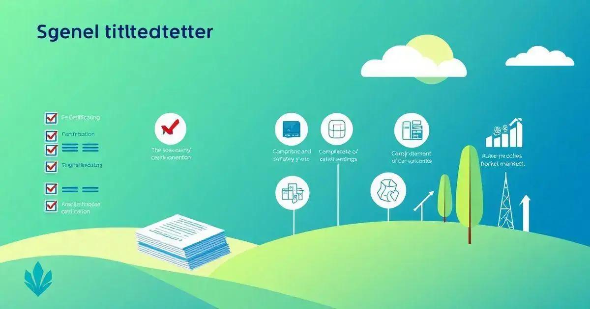 Documentação Necessária para Certificação