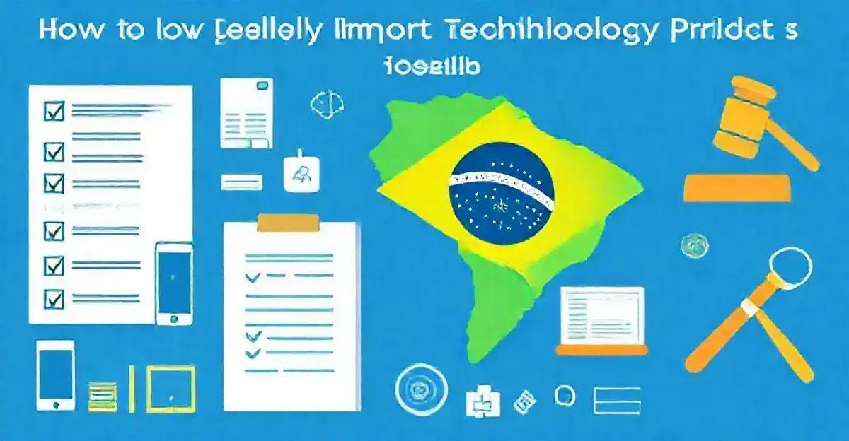Documentação Necessária para Importar Produtos de Tecnologia