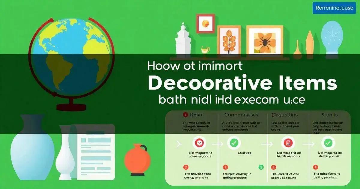 Guia Completo: Como Importar Itens de Decoração e Atender Normas Brasileiras