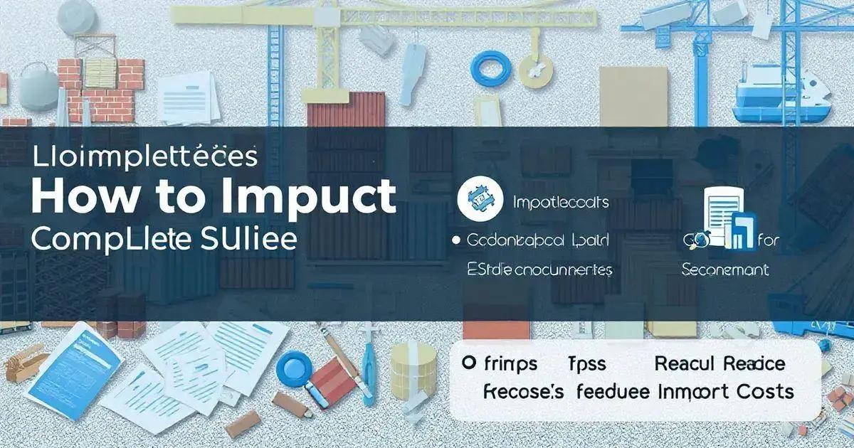 Guia Completo: Como Importar Produtos para Construção Civil