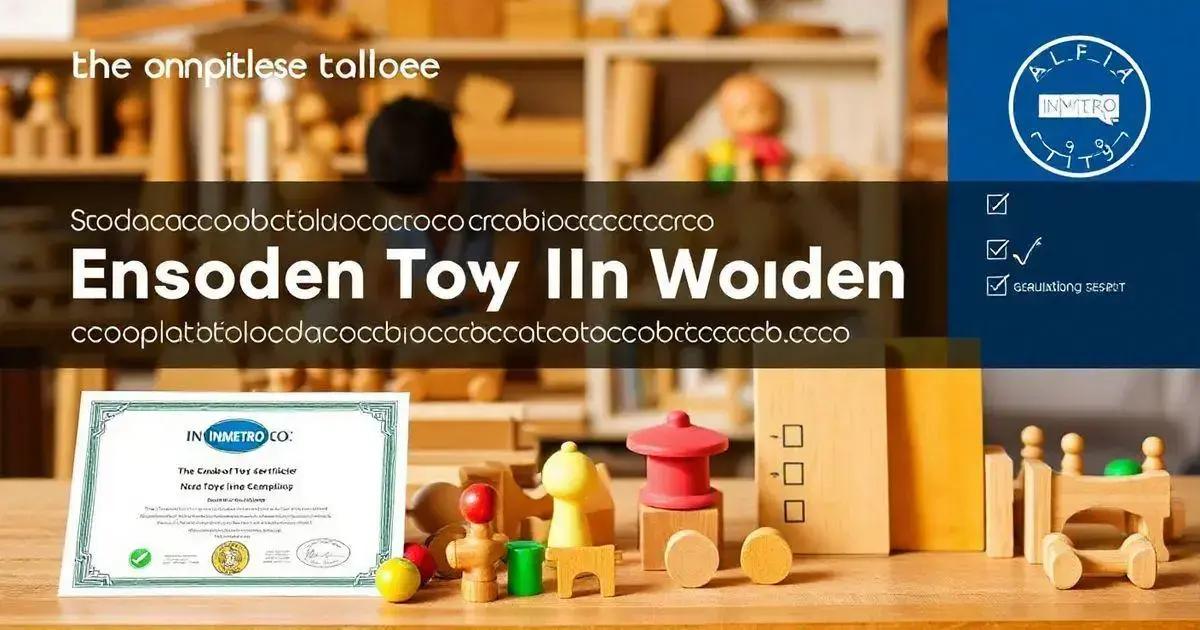 Guia Completo: Conformidade de Brinquedos de Madeira com INMETRO