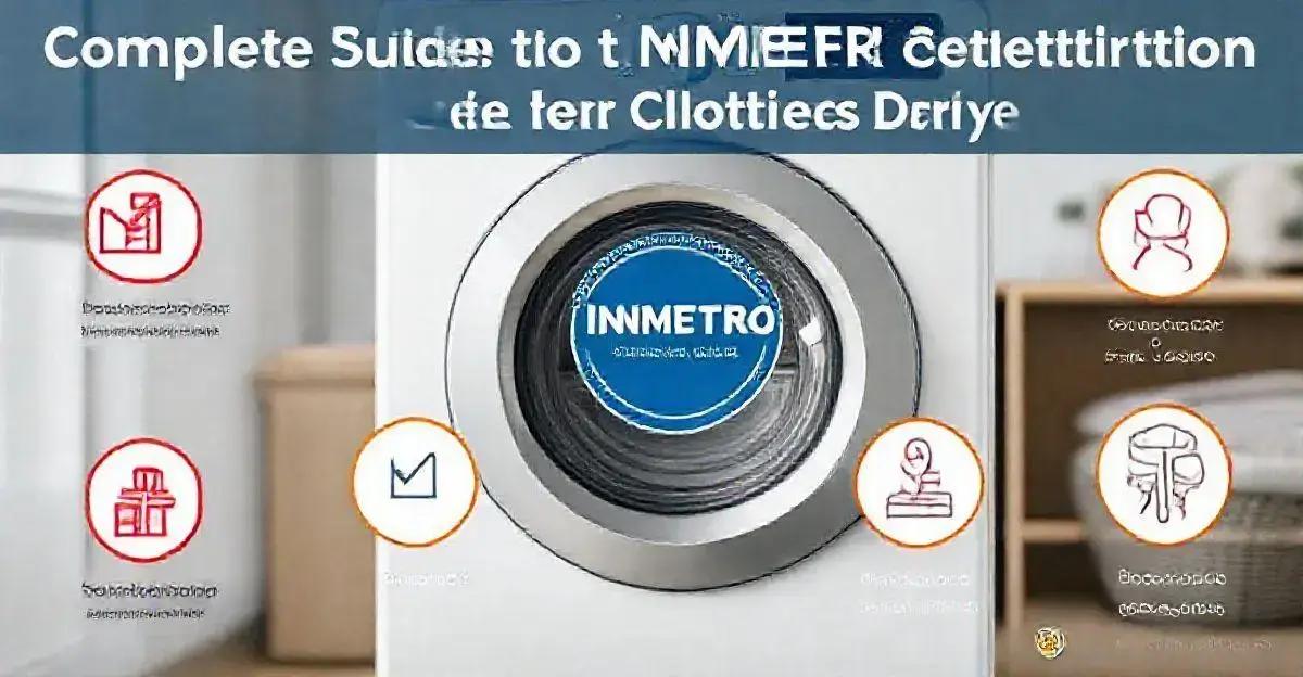 Guia Completo para Certificação de Secadoras de Roupa INMETRO