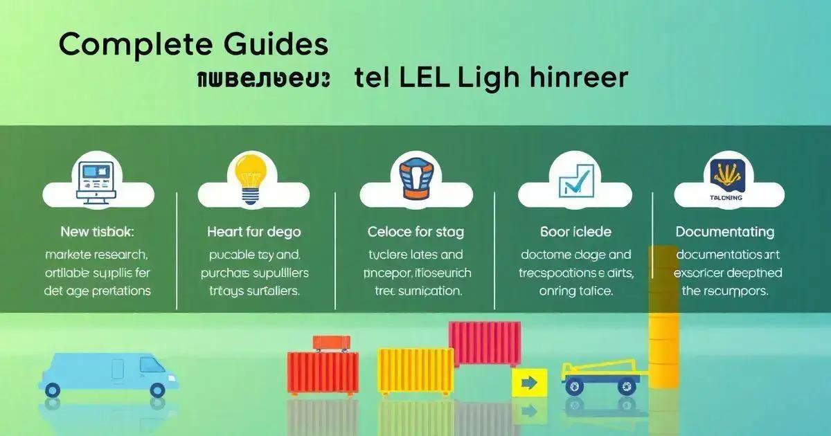 Guia Completo: Passo a Passo para Importar Produtos de Iluminação LED