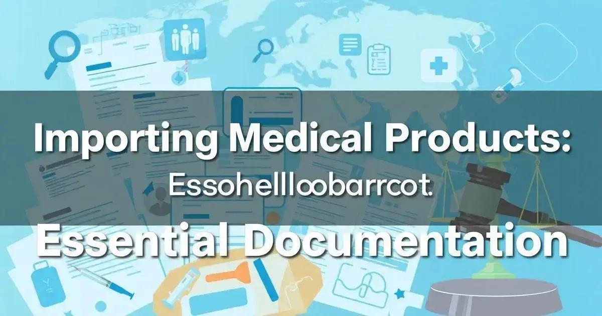 Importação de Produtos Médicos: Documentação Essencial