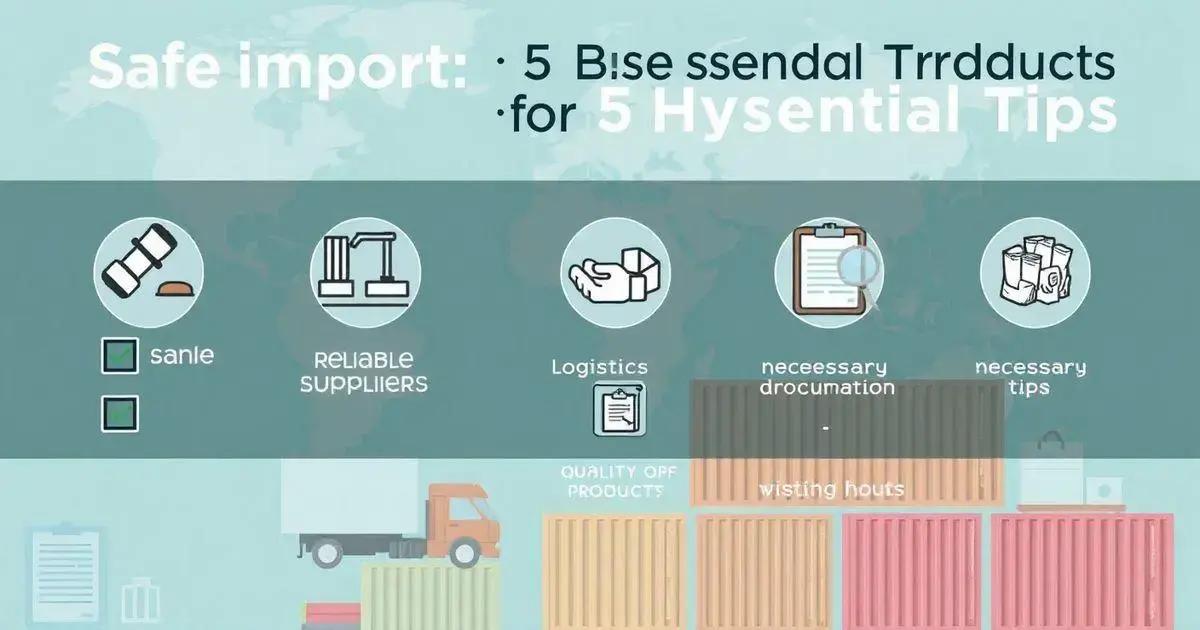 Importação Segura: 5 Dicas Essenciais para Produtos de Higiene