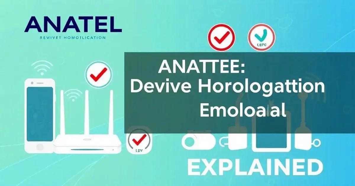 Importância da homologação de dispositivos