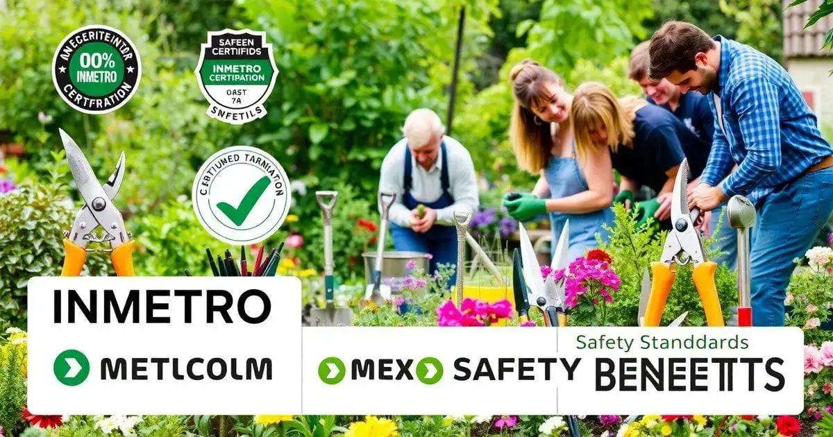 Normas de Segurança para Ferramentas de Jardinagem
